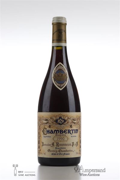 CHAMBERTIN 1990 - Armand Rousseau - 1 Bottle