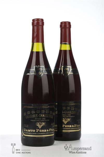 CHARMES CHAMBERTIN 2005 - Camus - 2 Bottles