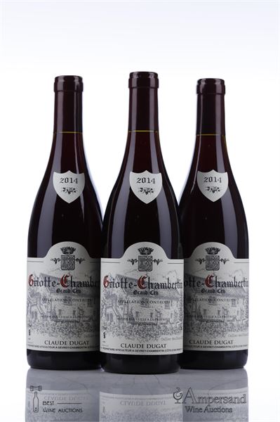 GRIOTTE CHAMBERTIN 2014 - Claude Dugat - 3 Bottles