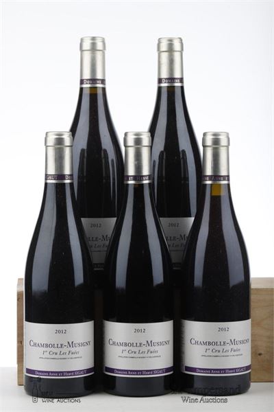 CHAMBOLLE MUSIGNY LES FUEES 2012 - Anne et Herve Sigaut - 5 Bottles