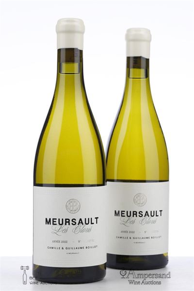MEURSAULT LES CLOUS 2022 - Camille et Guillaume Boillot - 2 Bottles