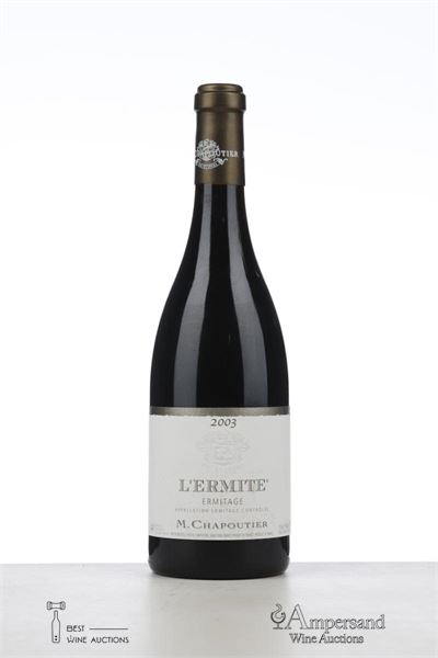 ERMITAGE ROUGE L'ERMITE 2003 - Chapoutier - 1 Bottle