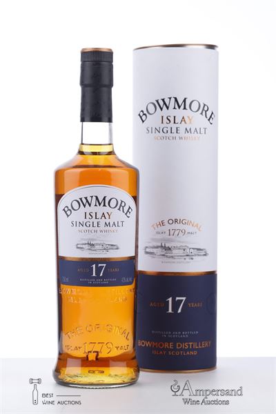 BOWMORE 17 Y - Bowmore - 43% - 1 Bottle - Tube