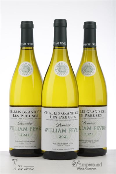 CHABLIS LES PREUSES 2021 - William Fevre - 3 Bottles