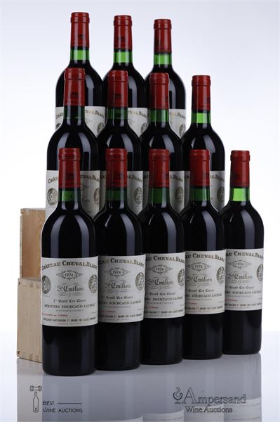 CHEVAL BLANC 1974 - 12 Bottles - Owc 12