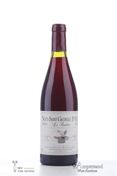 NUITS ST GEORGES LES POULETTES 2000 - Christian Gavignet Bethanie - 1 Bottle