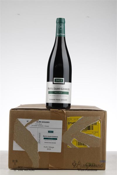 NUITS ST GEORGES VILLAGE 2023 - Henri Gouges  - 12 Bottles - Oc 12
