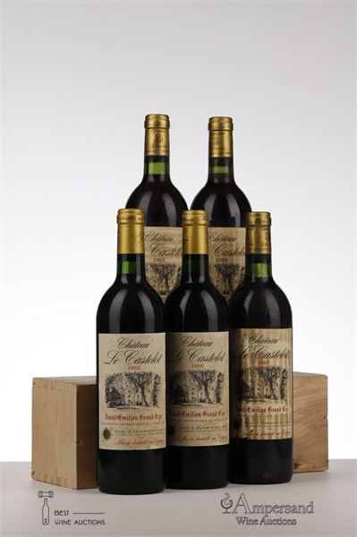 LE CASTELOT 1986 - Mc - 5 Bottles
