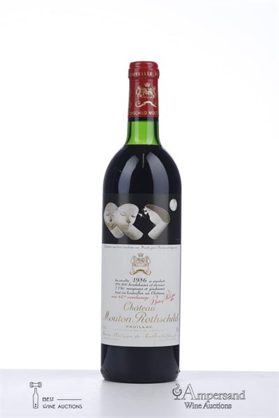 MOUTON ROTHSCHILD 1986 - Mc - 1 Bottle