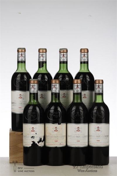 PAPE CLEMENT 1966 - Mc - 8 Bottles - Owc 12