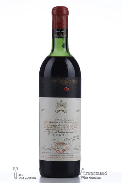 MOUTON ROTHSCHILD 1961 - 1 Bottle