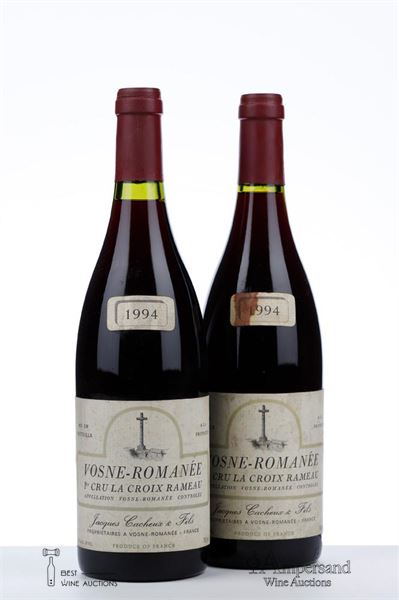 VOSNE ROMANEE LA CROIX RAMEAU 1994 - Jacques Cacheux - 2 Bottles