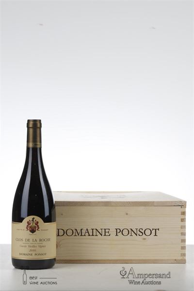 CLOS DE LA ROCHE VIEILLES VIGNES 2016 - Ponsot - 6 Bottles - Owc 6
