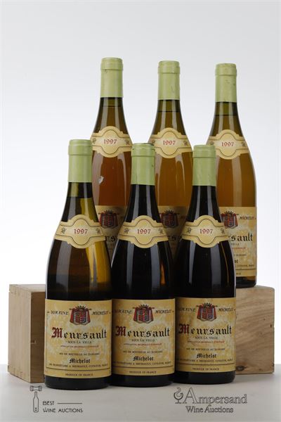 MEURSAULT SOUS LA VELLE 1997 - Michelot - 6 Bottles