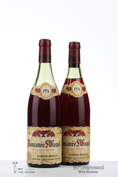 ROMANEE ST VIVANT 1976 - Cathiard Molinier - 2 Bottles