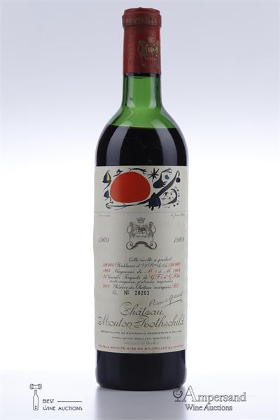 MOUTON ROTHSCHILD 1969 - Mc - 1 Bottle