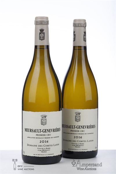 MEURSAULT GENEVRIERES 2016 - Comtes Lafon - 2 Bottles