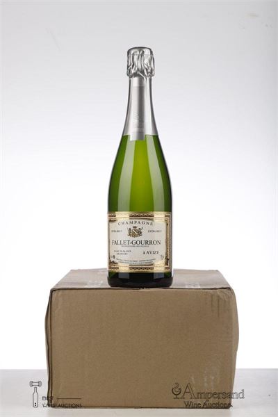 FALLET GOURRON GRAND CRU EXTRA BRUT BLANC DE BLANCS  - Fallet Gourron - 6 Bottles - Oc 6