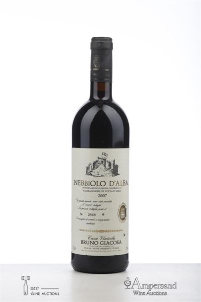 NEBBIOLO D'ALBA 2007 - Bruno Giacosa - 1 Bottle