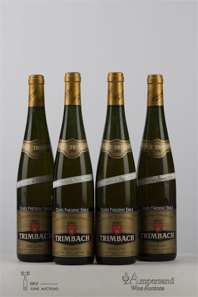RIESLING CUVEE FREDERIC EMILE SELECTION DE GRAINS NOBLES 2000 - Trimbach - 4 Bottles