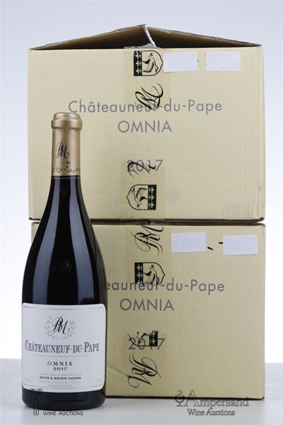 CHATEAUNEUF DU PAPE OMNIA 2017 - Rotem et Mounir Saouma - 12 Bottles - Oc 6