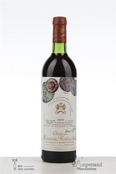 MOUTON ROTHSCHILD 1978 - Mc - 1 Bottle