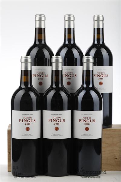 FLOR DE PINGUS 2018 - Peter Sisseck - 6 Bottles