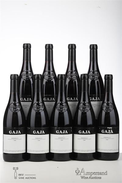 BARBARESCO 1989 - Gaja - 9 Bottles