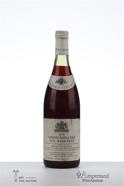 VOSNE ROMANEE AUX REIGNOTS 1976 - Bouchard - 1 Bottle