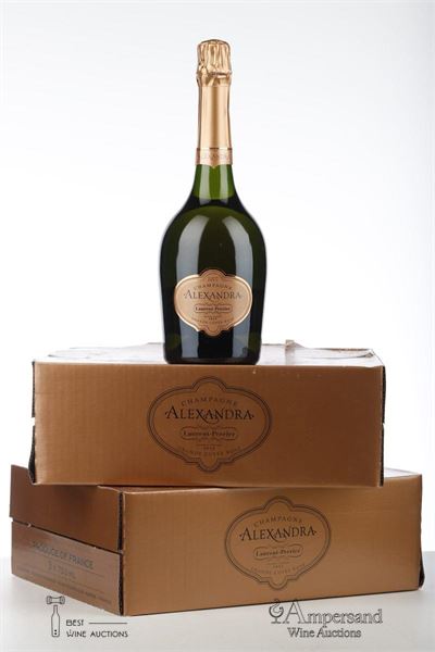 LAURENT PERRIER ROSE CUVEE ALEXANDRA 2007 - Laurent Perrier - 6 Bottles - Oc3