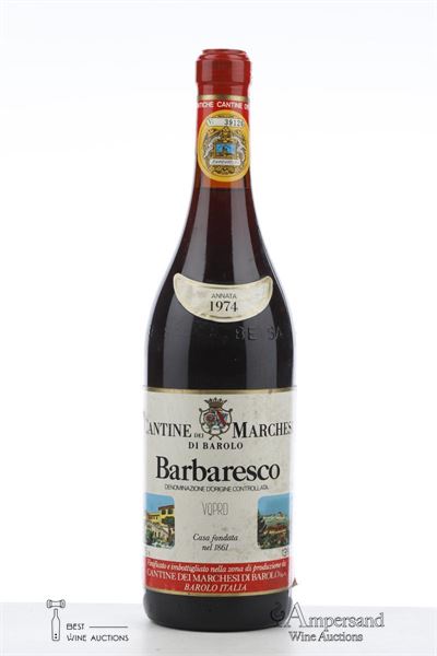 BARBARESCO 1974 - Marchesi di Barolo - 1 Bottle
