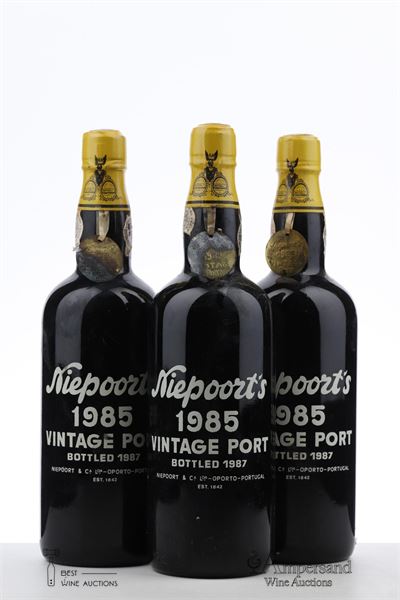 NIEPOORT VINTAGE PORT 1985 - Niepoort - 3 Bottles