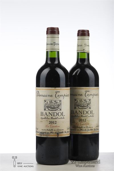 BANDOL CUVEE LA TOURTINE 2012 - Tempier - 2 Bottles