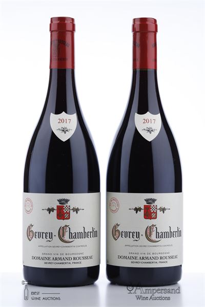 GEVREY CHAMBERTIN 2017 - Armand Rousseau - 2 Bottles - Oc 6