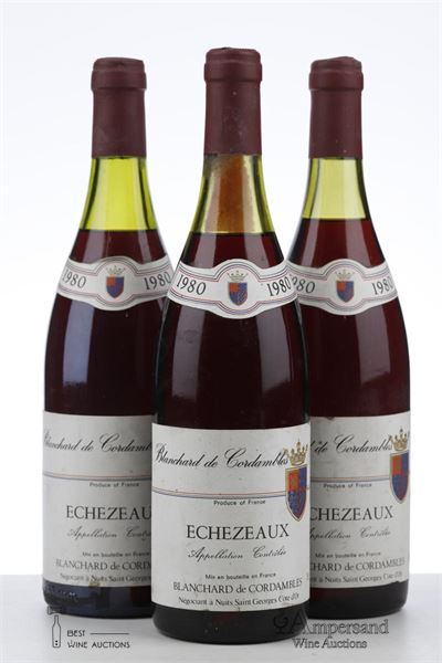 ECHEZEAUX 1980 - Blanchard de Cordambles - 3 Bottles