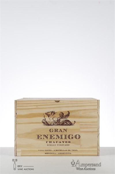 GRAN ENEMIGO CHACAYES SINGLE VINEYARD CABERNET FRANC 2013 - Bodega Aleanna - 6 Bottles - Owc 6