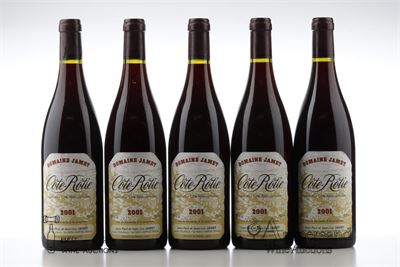 COTE ROTIE 2001 - Jamet - 5 Bottles