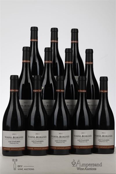 VOSNE ROMANEE LES CHAUMES 2011 - Arnoux Lachaux - 12 Bottles - Oc 12