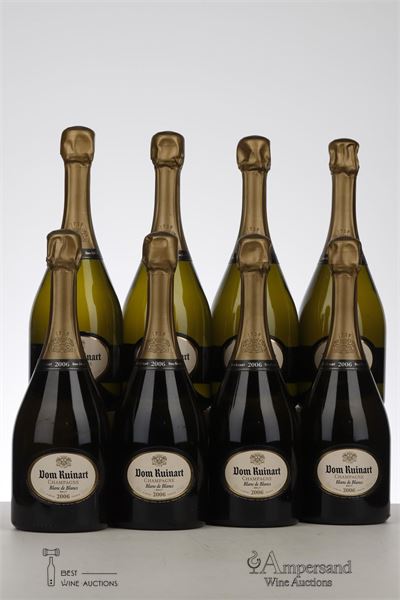 DOM RUINART BLANC DE BLANCS 2006 - Ruinart - 8 Bottles