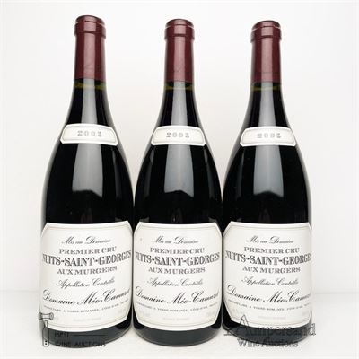 NUITS ST GEORGES AUX MURGERS 2005 - Meo Camuzet - 3 Bottles