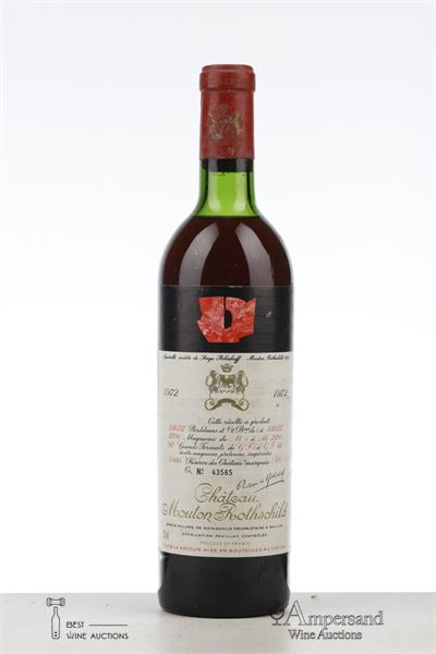 MOUTON ROTHSCHILD 1972 - Mc - 1 Bottle