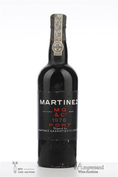 MARTINEZ VINTAGE PORT 1970 - Martinez Gassiot - 1 Bottle