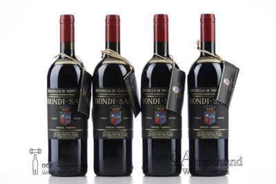 BRUNELLO DI MONTALCINO IL GREPPO 1998 - Biondi Santi - 4 Bottles