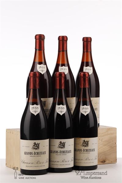 GRANDS ECHEZEAUX 1959 - Chanson MB - 6 Bottles