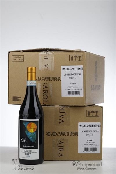 KYE FREISA LANGHE ROSSO 2014 - G.D. Vajra - 12 Bottles - Oc 6