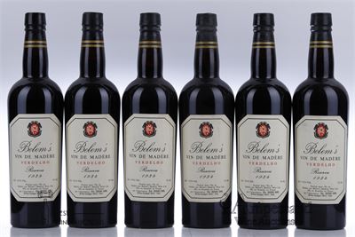 MADEIRA BELEMS VERDELHO RESERVA 1934 - Belem's - Mise en bouteille par l'Importateur - 6 Bottles
