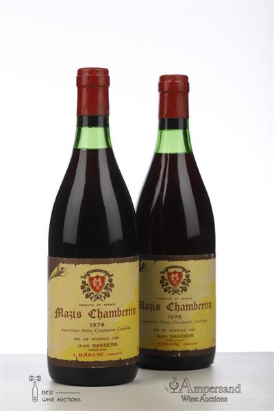 MAZIS CHAMBERTIN 1976 - Daniel Sanders - 2 Bottles