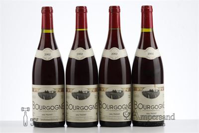 BOURGOGNE ROUGE 2002 - Jacky Truchot - 4 Bottles
