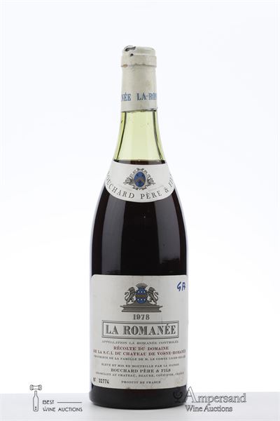 LA ROMANEE 1978 - Comte Liger Belair - Bouchard - 1 Bottle