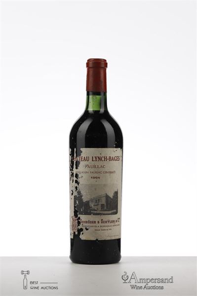 LYNCH BAGES 1964 - Schroder et Schyler - 1 Bottle